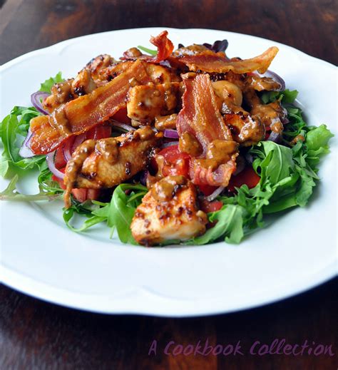 How does Warm Chicken & Bacon Salad fit into your Daily Goals - calories, carbs, nutrition