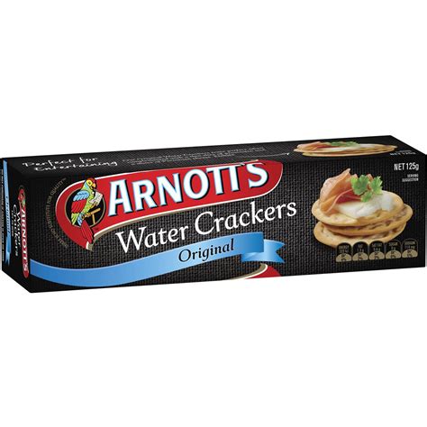 How does Water Crackers fit into your Daily Goals - calories, carbs, nutrition