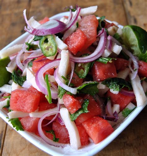 How does Watermelon and Jicama Side Salad fit into your Daily Goals - calories, carbs, nutrition