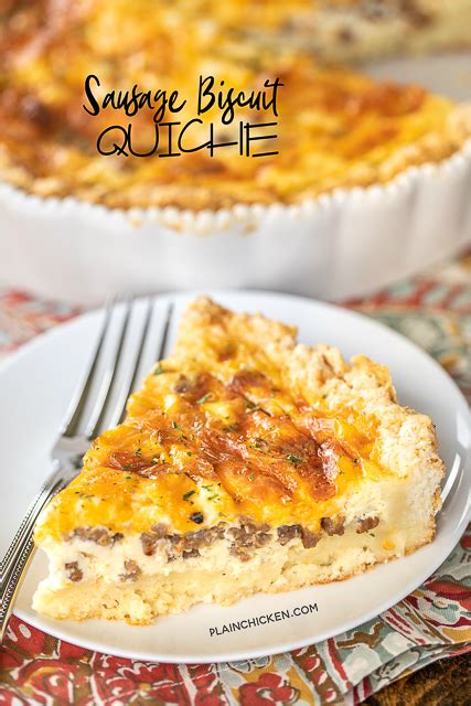 How does Western Breakfast Biscuit Quiche fit into your Daily Goals - calories, carbs, nutrition