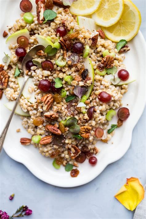 How does Wheat Berry Waldorf Salad, Vegan fit into your Daily Goals - calories, carbs, nutrition