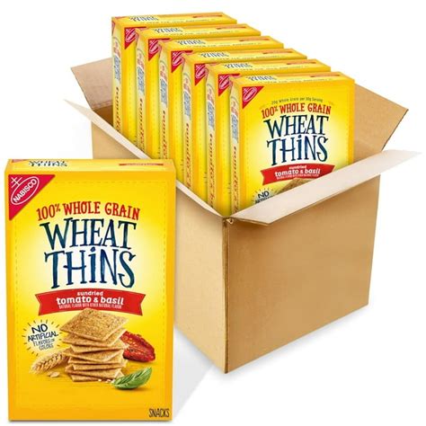 How does Wheat Thins Sun Dried Tomato and Basil fit into your Daily Goals - calories, carbs, nutrition