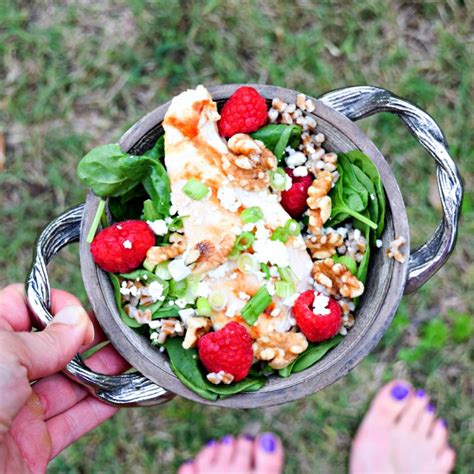 How does Wheatberry Chicken Salad Wrap fit into your Daily Goals - calories, carbs, nutrition