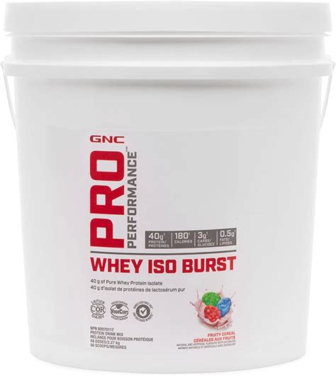 How does Whey Iso Burst fit into your Daily Goals - calories, carbs, nutrition