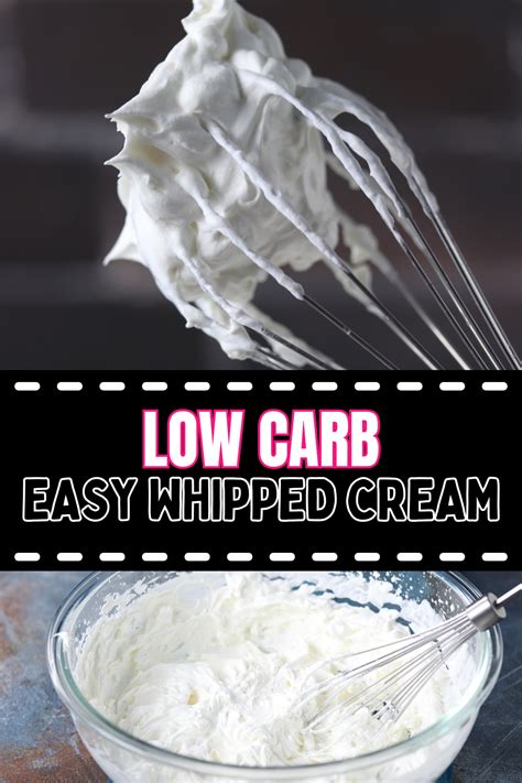 How does Whipped Cream fit into your Daily Goals - calories, carbs, nutrition