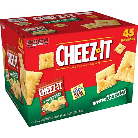 How does White Cheddar Cheez-Its fit into your Daily Goals - calories, carbs, nutrition