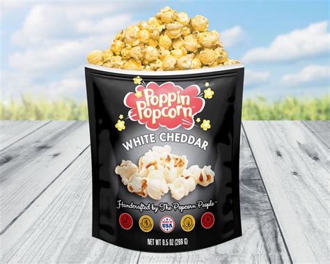 How does White Cheddar Popcorn fit into your Daily Goals - calories, carbs, nutrition