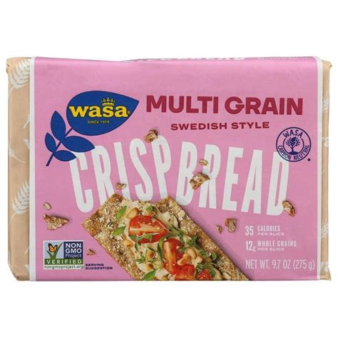 How does Whole Grain Crisp Bread fit into your Daily Goals - calories, carbs, nutrition