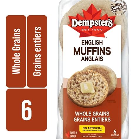 How does Whole Grain English Muffin fit into your Daily Goals - calories, carbs, nutrition