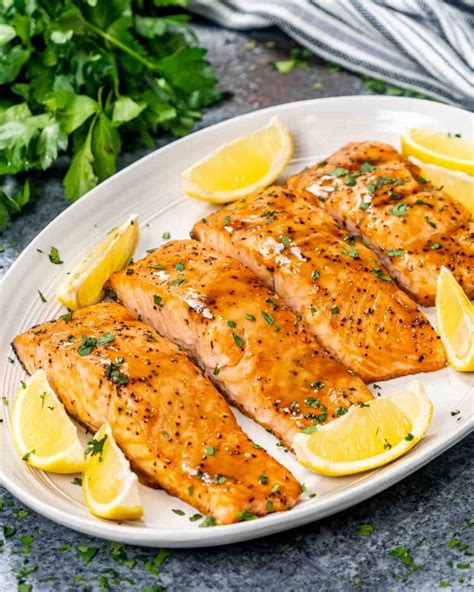 How does Whole Grain Mustard Glazed Salmon fit into your Daily Goals - calories, carbs, nutrition