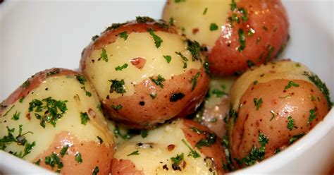 How does Whole+Sum - Steamed New Potatoes Tossed in Basil Pesto fit into your Daily Goals - calories, carbs, nutrition