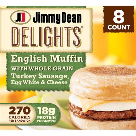 How does Whole Wheat English Muffin w/ Egg Whites and Turkey Sausage fit into your Daily Goals - calories, carbs, nutrition