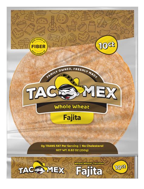 How does Whole Wheat Flour Fajita Tortilla fit into your Daily Goals - calories, carbs, nutrition