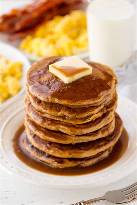 How does Whole Wheat Pancake fit into your Daily Goals - calories, carbs, nutrition