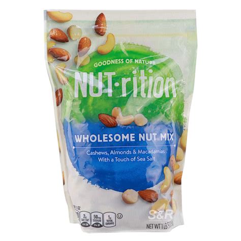 How does Wholesome Nut Blend fit into your Daily Goals - calories, carbs, nutrition