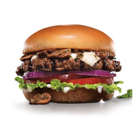 How does Wild Mushroom Angus Burger fit into your Daily Goals - calories, carbs, nutrition