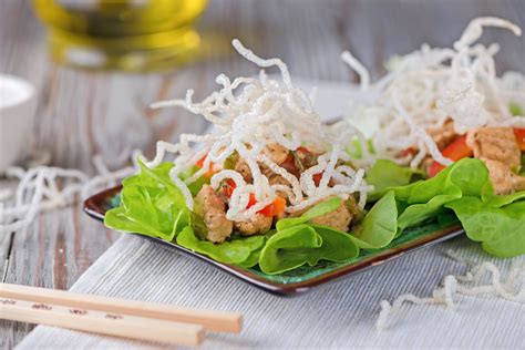 How does Wrap Chicken Crispy Thai Rice Noodle 12