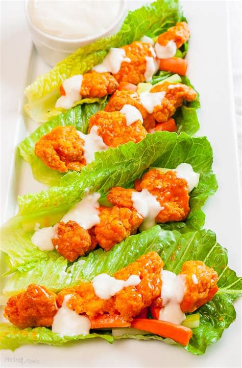 How does Wrap Mini Chicken Tender Buffalo Lettuce & Cheddar 6