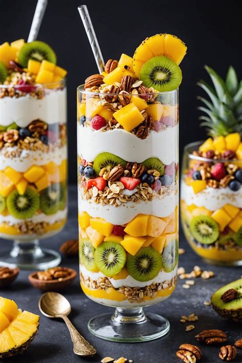 How does Yogurt Parfait 12 oz Tropical Vanilla Low Fat fit into your Daily Goals - calories, carbs, nutrition