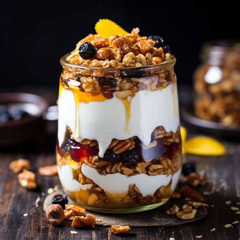 How does Yogurt Parfait 9 oz Honey Muesli Greek Vanilla fit into your Daily Goals - calories, carbs, nutrition