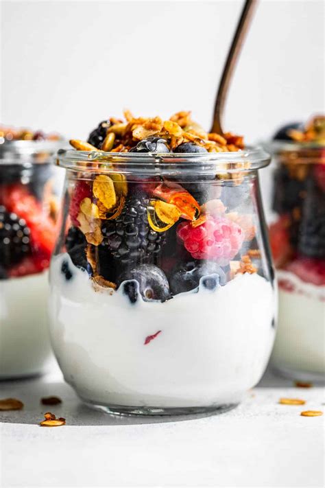 How does Yogurt Parfait fit into your Daily Goals - calories, carbs, nutrition