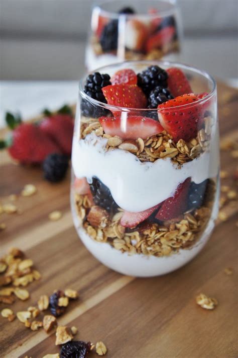 How does Yogurt Parfait with Berries fit into your Daily Goals - calories, carbs, nutrition