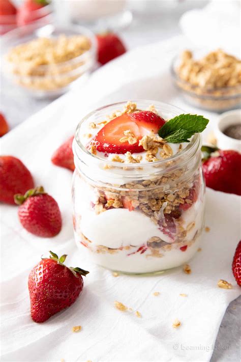 How does Yogurt Parfait with Strawberries fit into your Daily Goals - calories, carbs, nutrition