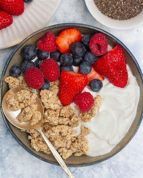How does Yogurt with Granola fit into your Daily Goals - calories, carbs, nutrition