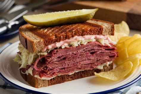 How does Zesty Corned Beef Sandwich fit into your Daily Goals - calories, carbs, nutrition