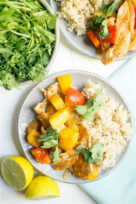 How does Zesty Mango Pork fit into your Daily Goals - calories, carbs, nutrition