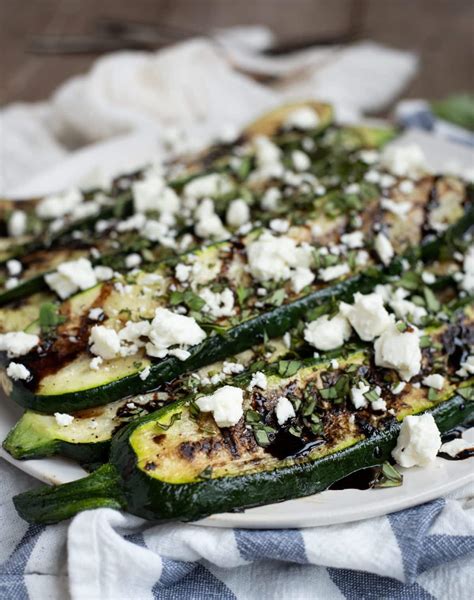 How does Zucchini Grilled Balsamic Sliced Lengthwise 1/4