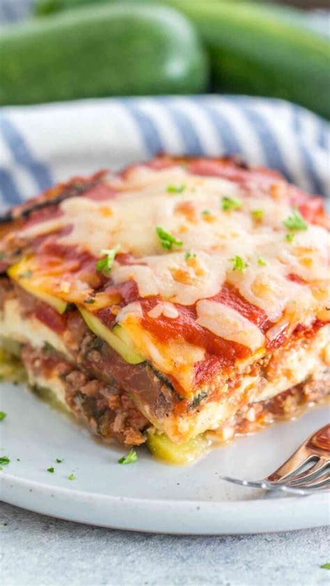 How does Zucchini Lasagna fit into your Daily Goals - calories, carbs, nutrition