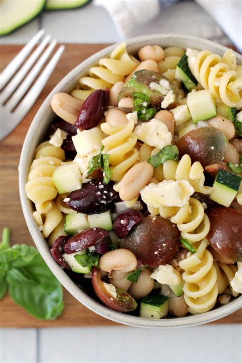 How does Zucchini Pasta Salad fit into your Daily Goals - calories, carbs, nutrition
