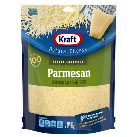 How many calories are in 100% shredded parmesan cheese - calories, carbs, nutrition