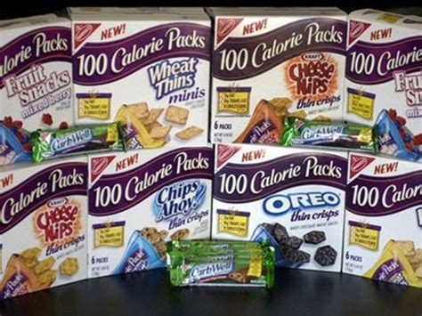 How many calories are in 100 calorie pack - calories, carbs, nutrition