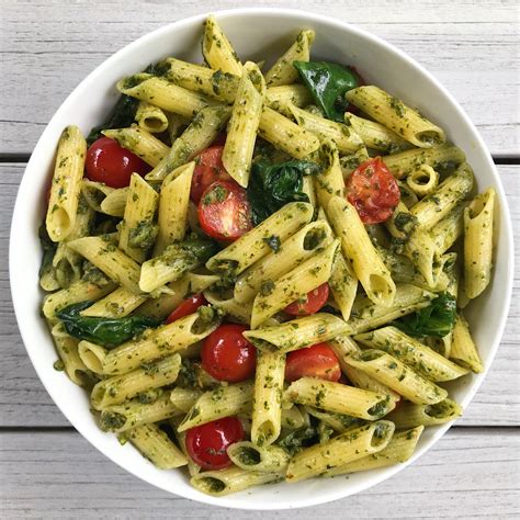 How many calories are in 150 basil pesto veggie penne - calories, carbs, nutrition