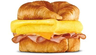 How many calories are in 155 sunrise croissant w/bacon & cheese - calories, carbs, nutrition