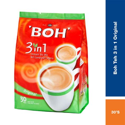 How many calories are in 3 in 1 instant teh mix - calories, carbs, nutrition