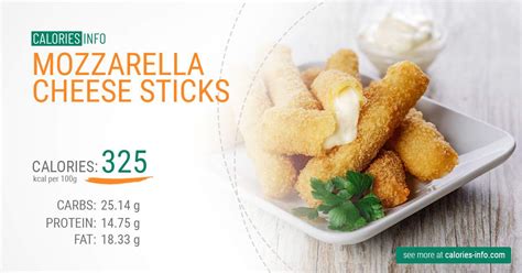 How many calories are in 6 cheese cheese sticks - calories, carbs, nutrition