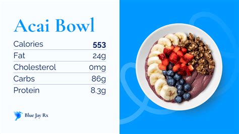 How many calories are in abundant acai - calories, carbs, nutrition