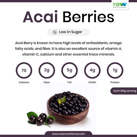 How many calories are in acai juice - calories, carbs, nutrition