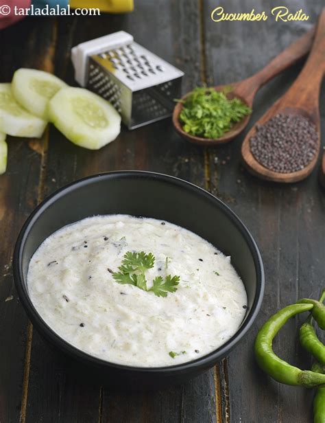 How many calories are in accompaniment - cucumber raita - calories, carbs, nutrition