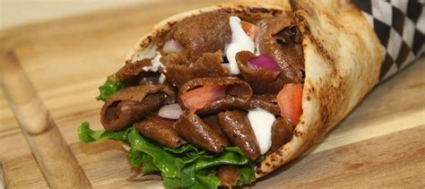 How many calories are in all beef donair (64931.0) - calories, carbs, nutrition