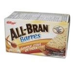 How many calories are in all-bran bar (honey nut) - calories, carbs, nutrition