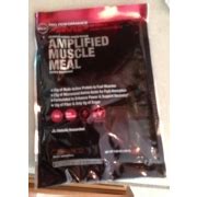 How many calories are in amplified muscle meal - calories, carbs, nutrition