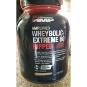 How many calories are in amplified wheybolic extreme 60 (chocolate) - calories, carbs, nutrition