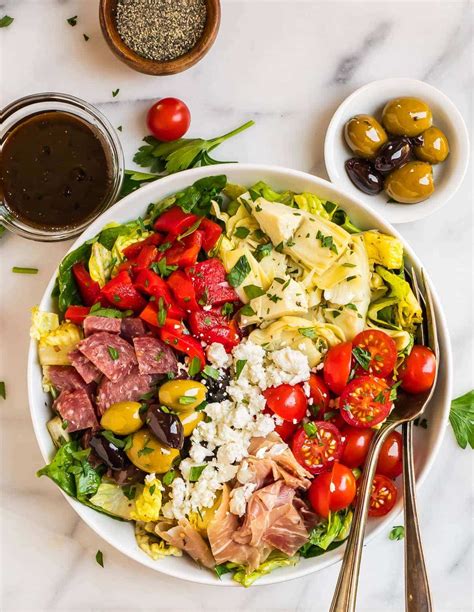 How many calories are in antipasto salad to go - calories, carbs, nutrition