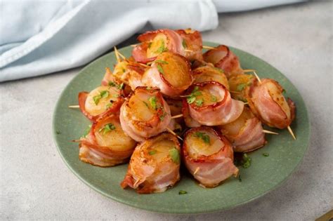 How many calories are in appetizer bacon wrapped scallop conv 1 ea - calories, carbs, nutrition