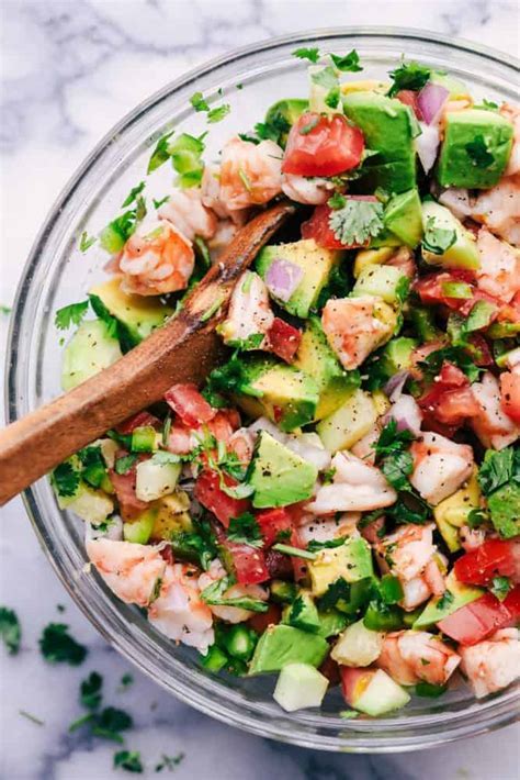 How many calories are in appetizer shrimp ceviche - calories, carbs, nutrition