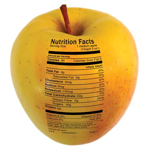 How many calories are in apple - medium - calories, carbs, nutrition